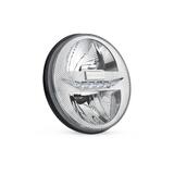Okrągły reflektor samochodowy LED WESEM (mijania/pozycyjne/drogowe/dzienne) do Camaro, Mustang, Jaguar Xj, Wrangler, Defender, Niva, MX-5, Samurai, Patrol