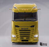 Osłona przeciwsłoneczna TruckKing "Classic" DAF XG+, z zestawem montażowym, wycięcia na 5 obrysów, głębokość 37 cm