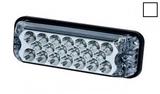 Lampa ostrzegawcza (stroboskop białe światło LED) 12/24V, IP67