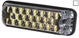 Lampa ostrzegawcza (stroboskop - białe światło LED) 12-48V, R10, IP67, nr kat. 133812C22