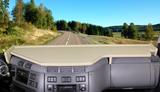 Duża półka na część środkową oraz prawą stronę deski DAF CF 85,75,65 Euro 6, 2001-  (kolor sand beige)