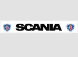 Osłona przeciwbłotna/fartuch 2380x350mm "SCANIA" z herbem czarny napis