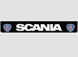 Osłona przeciwbłotna/fartuch 2380x350mm "SCANIA" z herbem biały napis