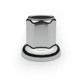 Nakładka plastikowa na nakrętkę 30 mm, wysokość 48 mm, chromowana