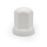 Nakładka plastikowa na nakrętkę 32 mm, średnica 47 mm, wysokość 55mm, biała