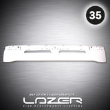 Dolna część osłony przeciwsłonecznej głęboka 35cm Scania S/R New Generation z przygotowaniem do montażu lamp LAZER Linear 18