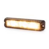 Lampa ostrzegawcza (stroboskop pomarańczowe światło LED) R10,R65, IP67 6 diod LED