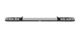 Belka ostrzegawcza 1500mm 24 LED 12/24V R65 pomarańczowe światło (przezroczyste klosze + biała sekcja centralna)