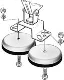 Podstawa magnetyczna pod lampy robocze