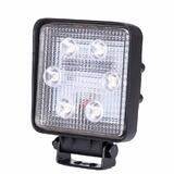 Lampa robocza LED kwadratowa (światło rozproszone) 6x3W, 9-32V, 18W, IP67, 1300Lm, nr kat. 13U50002