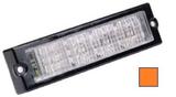 Lampa ostrzegawcza (stroboskop pomarańczowe światło LED) ,R65, IP67 4 diody LED