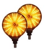 Lampa obrysowa LED ucho pod lusterko (Mysie Uszy) pomarańczowa