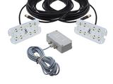 Moduły LED (para) światła Talmu (cytrynka) Białe zimne/pomarańczowe +  światło stroboskopowe 24V