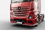 Rama dolna pod zderzak z LED do MB Actros 2011 MP4 MP5 (równe boki)