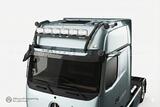 Rama dachowa Crossbar do Mercedes Actros MP5/MP6 25- GigaSpace z wiązką elektryczną, uchwytami na 6 odbiorników oraz światłami obrysowymi LED Czarna