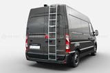 Drabina na tylne drzwi OPEL Movano 2010-2021 H2; RENAULT Master 2010-2019 H2, Master 2019- H2, nr kat. 1182801522