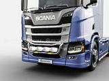 Rama dolna w zderzak do Scania NG 2016 - z wiązką i wspornikami dla 4 odbiorników ze zintegrowanymi światłami stroboskopowymi, nr kat. 1186452222