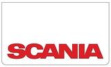 Chlapacz 600x350mm "SCANIA" czerwony napis
