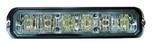 Lampa ostrzegawcza (stroboskop pomarańczowe światło LED) 12/24V,R65 IP67
