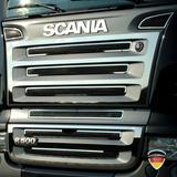 Listwy ozdobne na grill (stal nierdzewna) do Scania R, nr kat. 17TD157SC.28