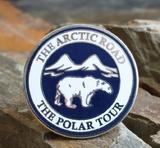 Przypinka Artic Road (metalowa)