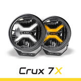 Reflektor SKYLED Crux 7X FI170 (80W, z białym i pomarańczowym dynamicznym światłem pozycyjnym) R10/R148/R149
