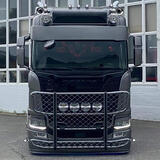 Osłona przeciwsłoneczna TruckKing SCANIA NG S&R 2016-, z zestawem montażowym, głębokość 35 cm