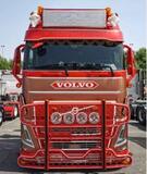 Osłona przeciwsłoneczna TruckKing VOLVO FH4/FH5, z zestawem montażowym, głębokość 29 cm