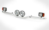 Light bar anodyzowany na podszybie rama do Man TG-A LX,L,M