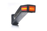 Boczna lampa zespolona LED Pozycja/Kierunkowskaz 12/24V (prawa) W168.12