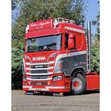 Osłona przeciwsłoneczna SCANIA S/R NG aluminium 30 cm wysokości na 2 lampy nowego typu Fox Parts