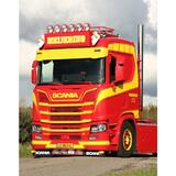 Osłona przeciwsłoneczna SCANIA S/R NG aluminium 30 cm wysokości na 2 lampy starego typu Fox Parts