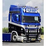 Osłona przeciwsłoneczna SCANIA S/R NG aluminium 35 cm wysokości bez wycięć Fox Parts - prosta