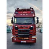 Osłona przeciwsłoneczna SCANIA S/R NG aluminium 34 cm wysokości na 7 lamp nowego typu Fox Parts - Low