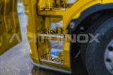 Ozdobne nakładki ze stali nierdzewnej na stopnie kabiny MAN NTGX 2020 -
