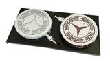 Mysie Uszy LED biało-czerwone MERCEDES 12-24V lollipop (para)