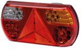 Lampa tylna zespolona (kierunkowskaz, stop, przeciwmgłowe, wsteczny, oświetlenie, tylne) LED ValueFit 12V