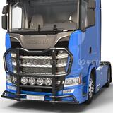 Osłona czołowa Outland SCANIA R, S Serie 16 , do średniego i niskiego zderzaka, czarna