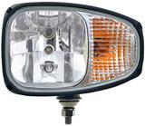 Reflektor lewy Combi 220 z żarówkami 24V (T4W/H3/PY21W/H7) do ram na podszybie
