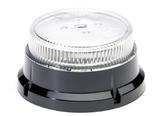 Światło ostrzegawcze LED SKYLED na 3 śrubki, 12-24V  niski 89 mm, R65  biały klosz