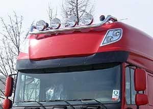 Rama dachowa DAF 105XF, Euro6, SuperSpace Cab z 4 mocowaniami - zdjęcie 1
