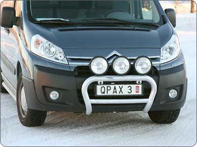 Osłona czołowa X-rack Citroën Jumpy 07-, dla 3 lamp - zdjęcie 1
