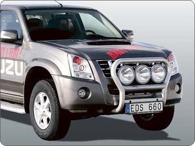 Osłona czołowa X-rack Isuzu D-Max 08-, dla 3 lamp - zdjęcie 1