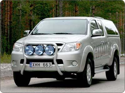 Osłona czołowa X-rack Toyota Hilux 06-; dla 3 lamp art.nr X900081 - zdjęcie 1