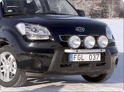 Rama przednia Q-light do Kia Soul 09 -, dla 3 lamp, nr kat. 10Q900072 - zdjęcie 1