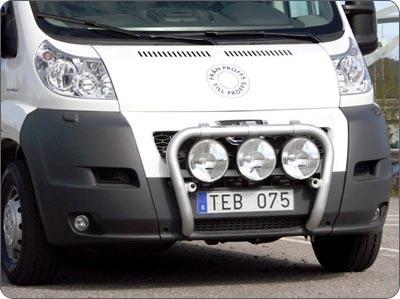 Osłona czołowa X-rack Fiat Ducato 07-; dla 3 lamp - zdjęcie 1
