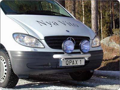 Rama przednia Q-light Mercedes Vito/Viano 04-; dla 2 lamp - zdjęcie 1