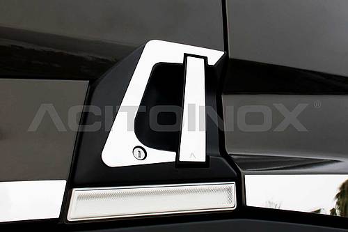 Nakładki na klamki Renault T ze stali nierdzewnej - zdjęcie 1
