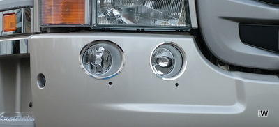 Kontur świateł dodatkowych (listwy ozdobne ze stali nierdzewnej) do Scania R, nr kat. 17TD157SC.36 - zdjęcie 1