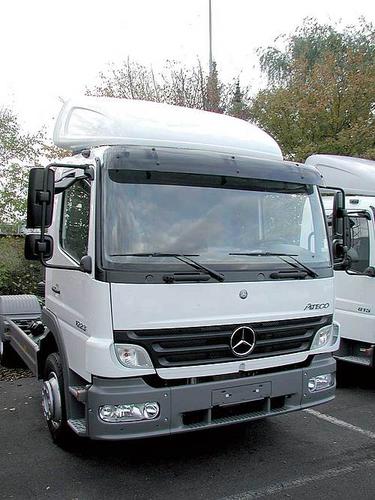 Osłona przeciwsłoneczna Mercedes Benz Axor II/Atego II, kabina standard bez lusterka, nr kat. 145125A222 - zdjęcie 1